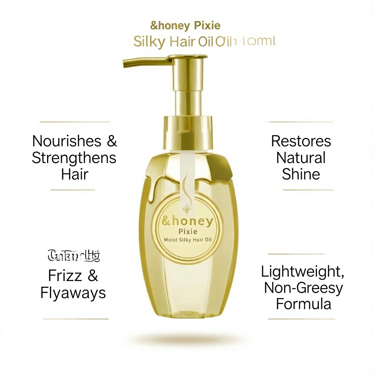 &Honey Pixie Silky Hair Oil 100ml