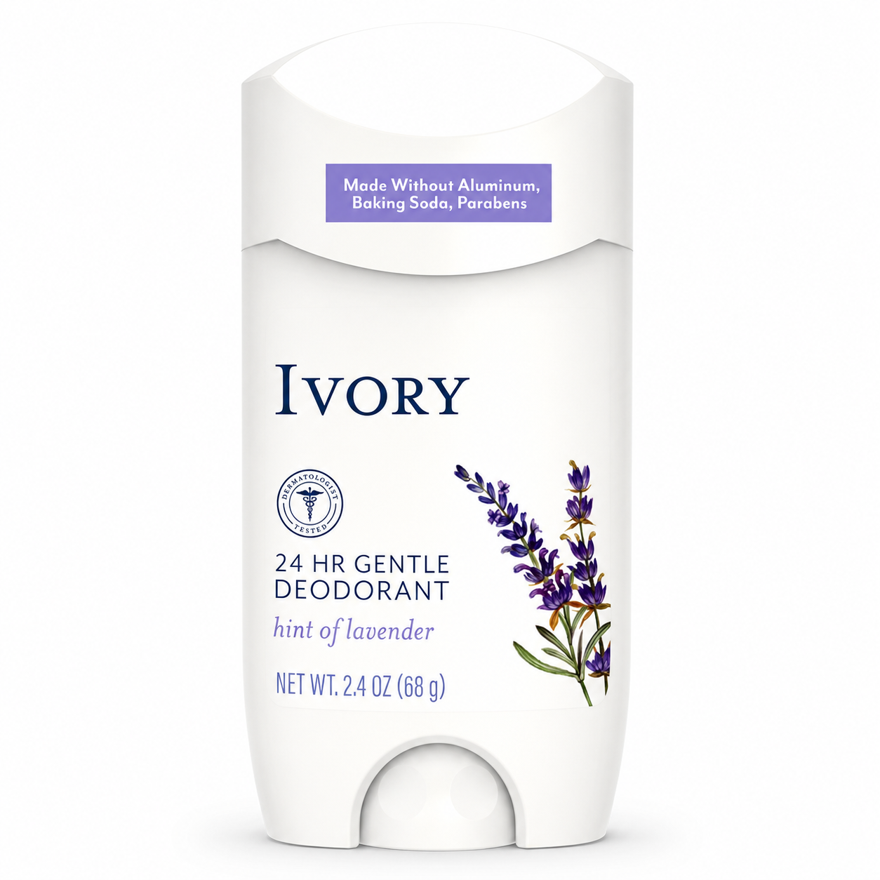 Ivory Gentle Deodorant Hint of Lavender 68g (2.4 oz)