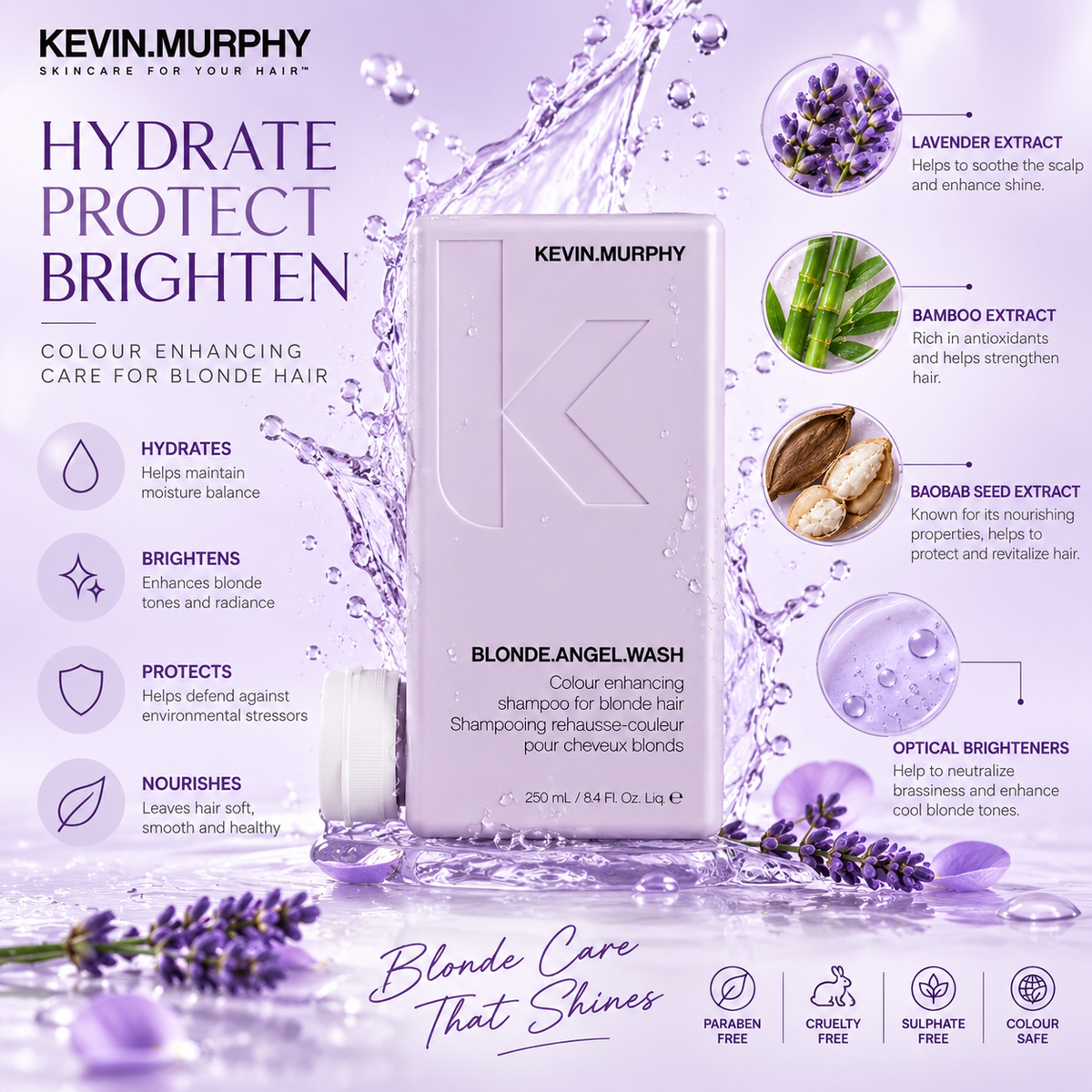 KEVIN MURPHY BLONDE.ANGEL.WASH 250ml