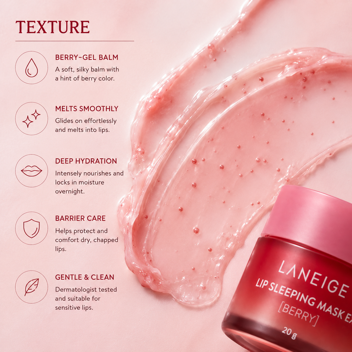 LANEIGE Lip Sleeping Mask EX [Berry] 20g
