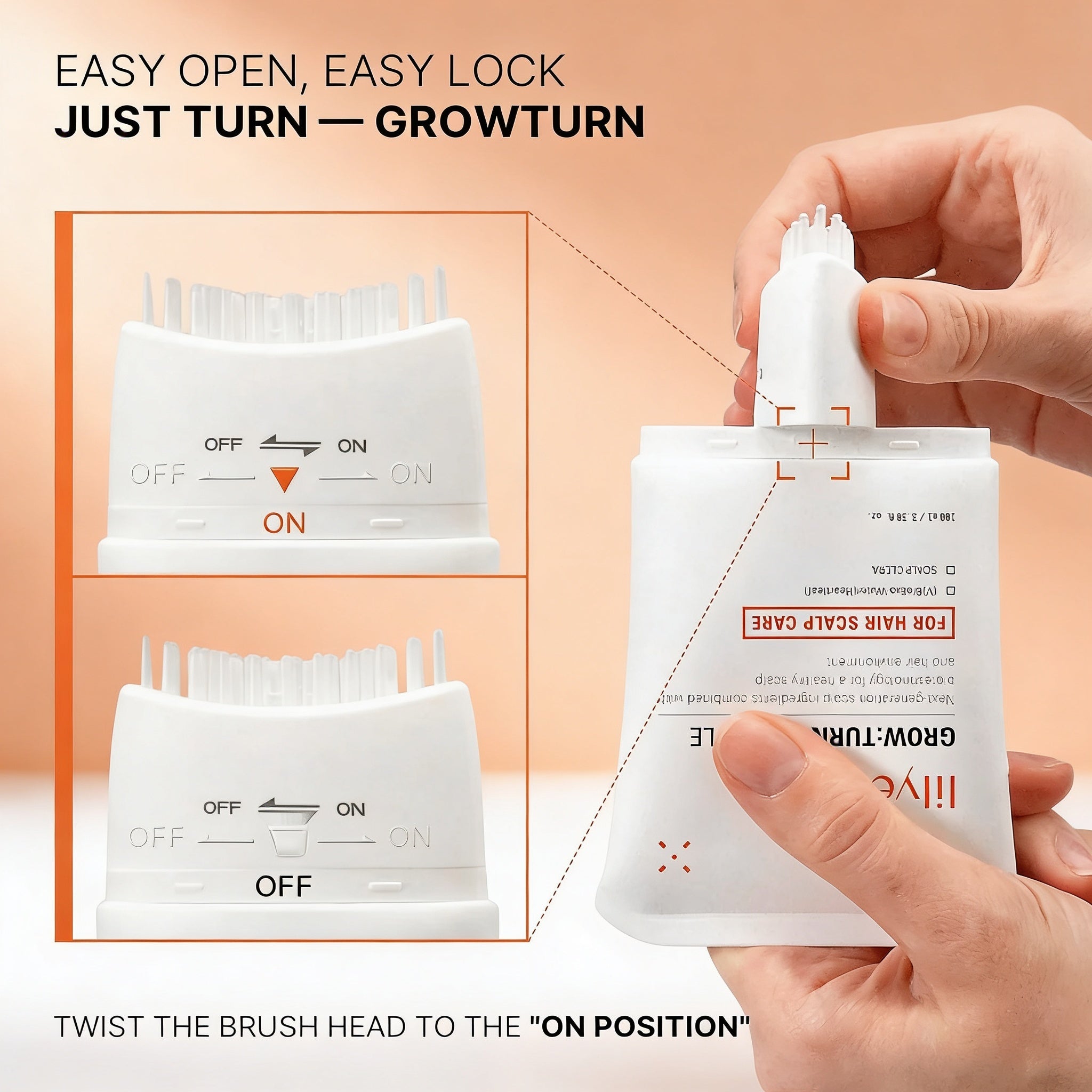 LILYEVE Grow:Turn Exosome Brush Ampoule Prime 100ml