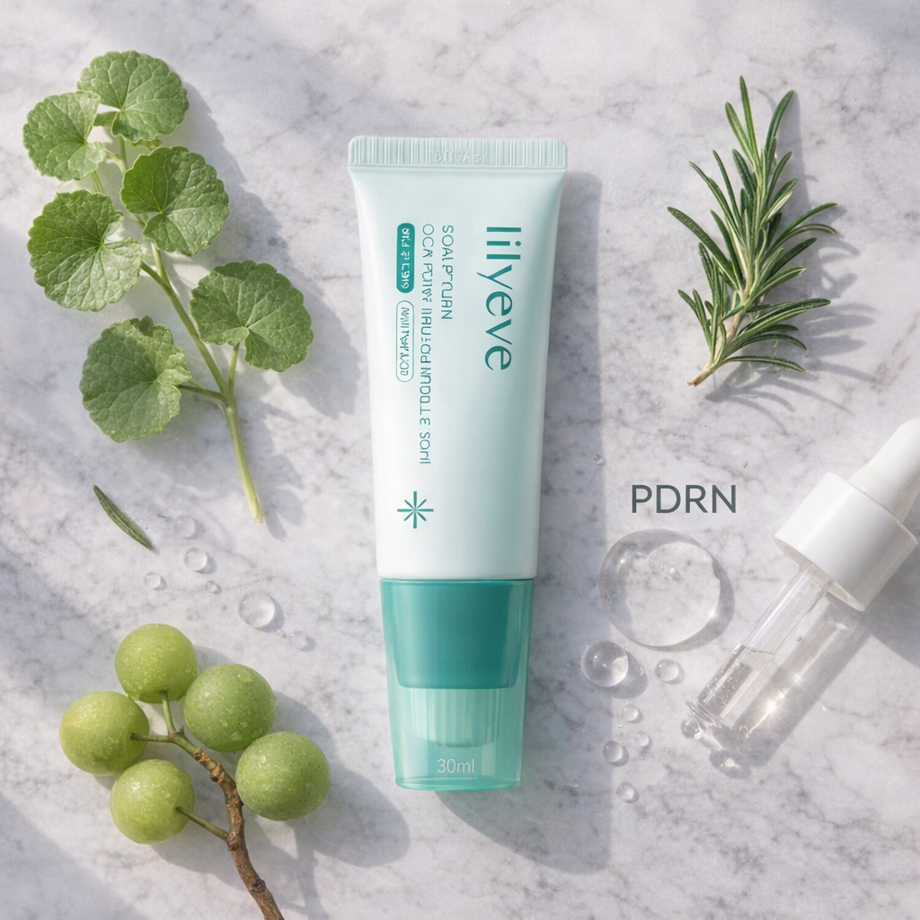 LILYEVE SCALP:TURN CICA PDRN BRUSH Ampoule 30ml