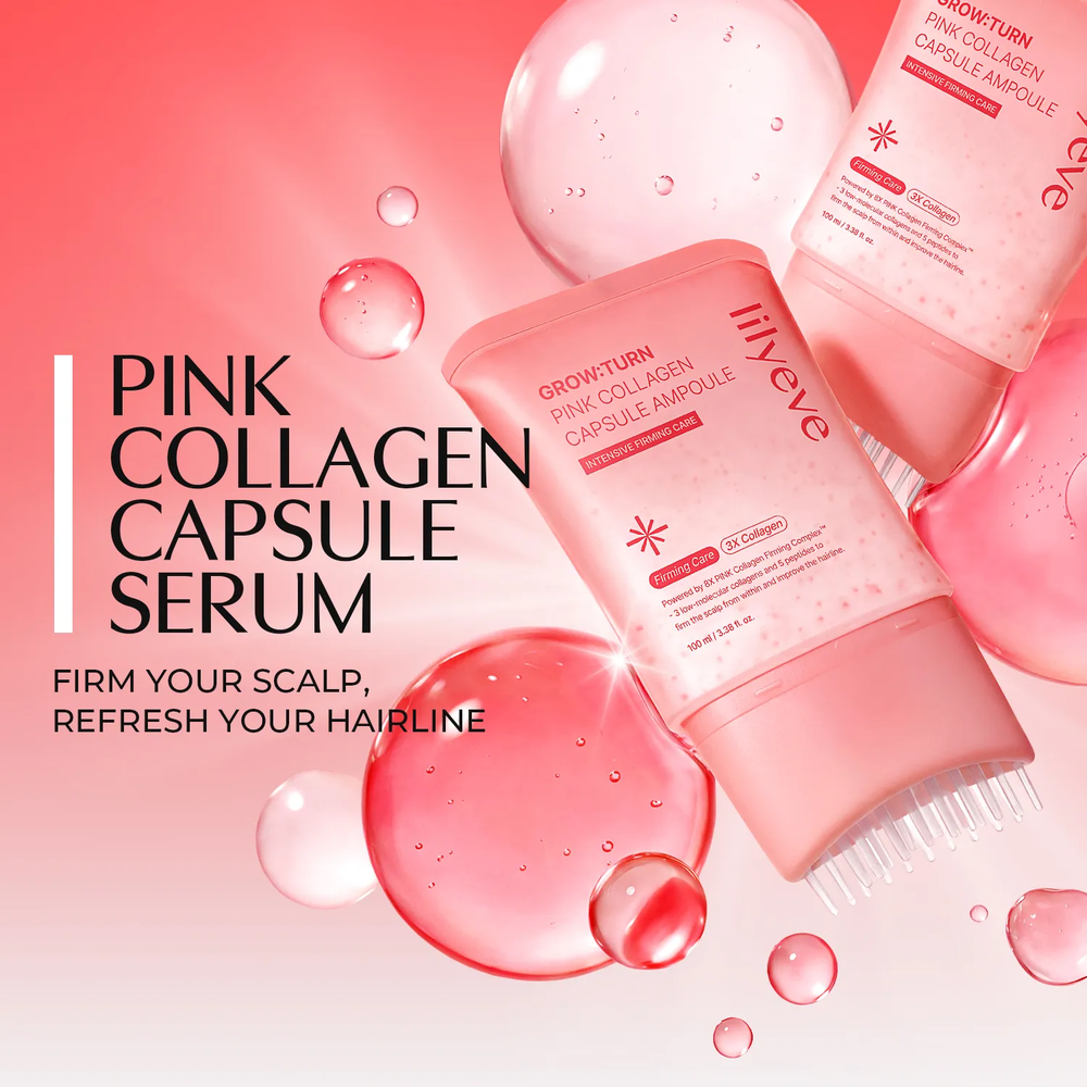 LILYEVE GROW Pink Collagen Capsule Ampoule 100ml