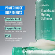 Jumiso Blackhead Melting Softener & Cotton Pad Set 40 pads 150ml