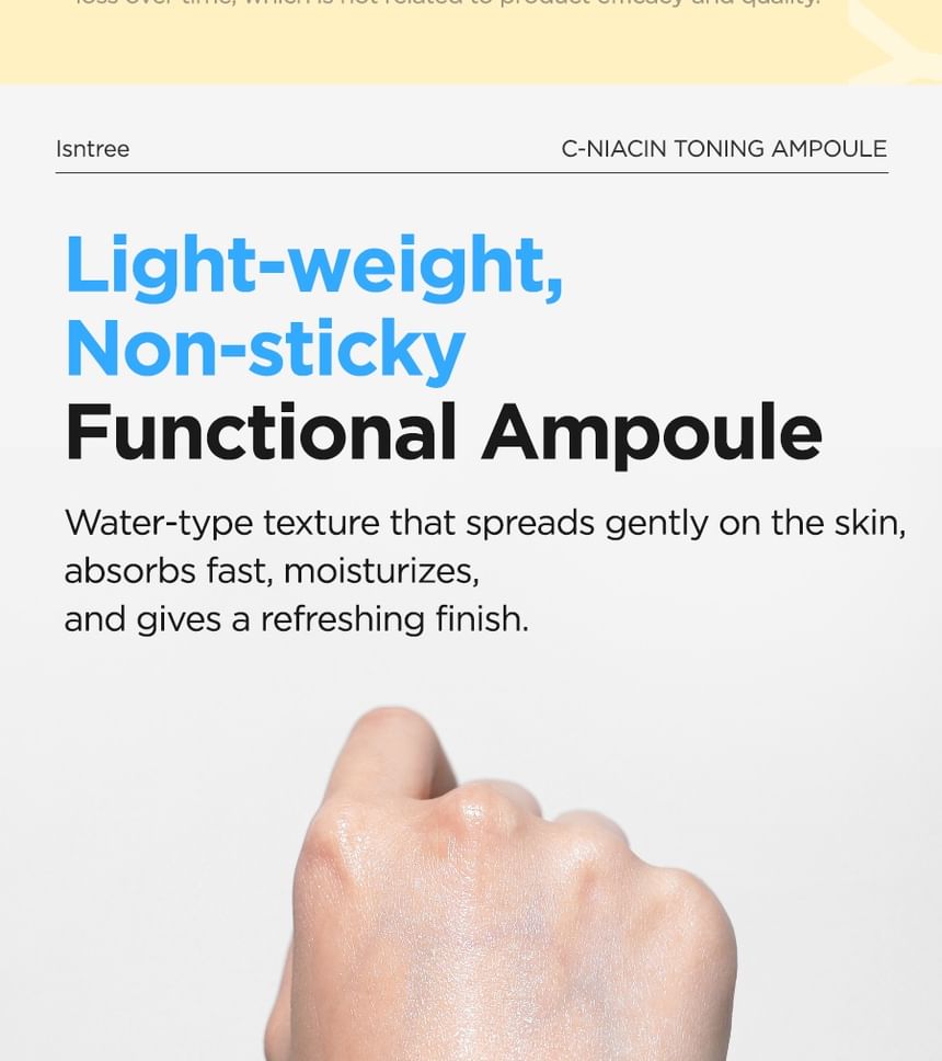 Isntree C-Niacin Toning Ampoule 50ml