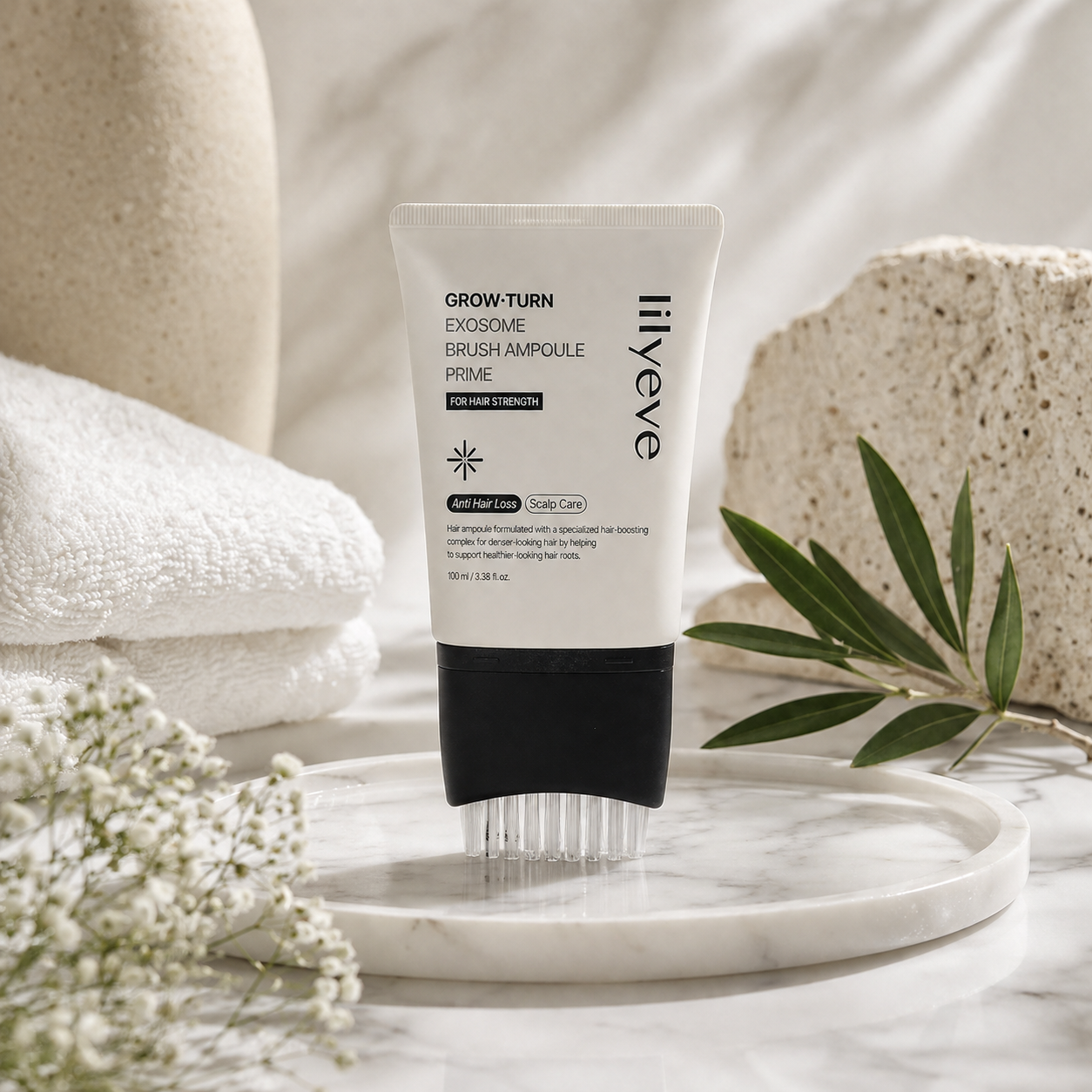 Lilyeve Grow Turn Exosome Brush Ampoule Prime 100ml