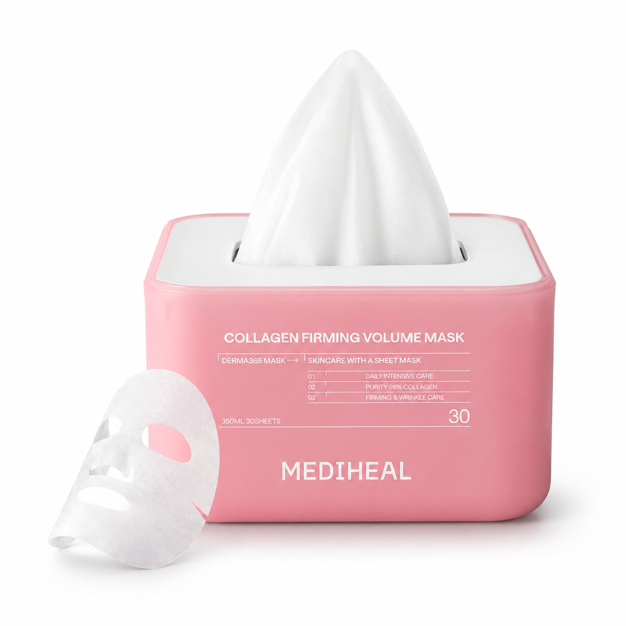 MEDIHEAL Derma 365 Mask Collagen (30 Sheets)