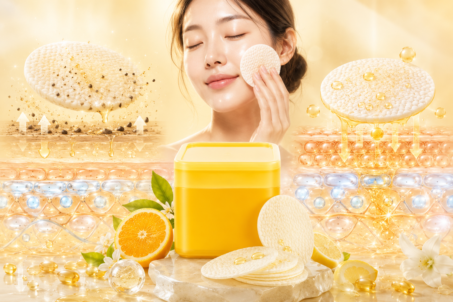 MEDIHEAL Vitamide Brightening Pad 100pcs
