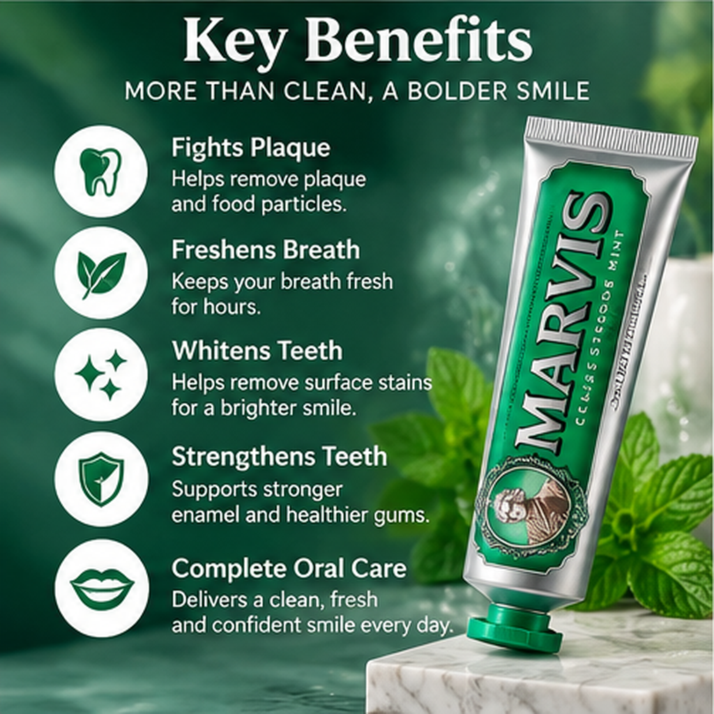 Marvis Classic Strong Mint Toothpaste 25ml