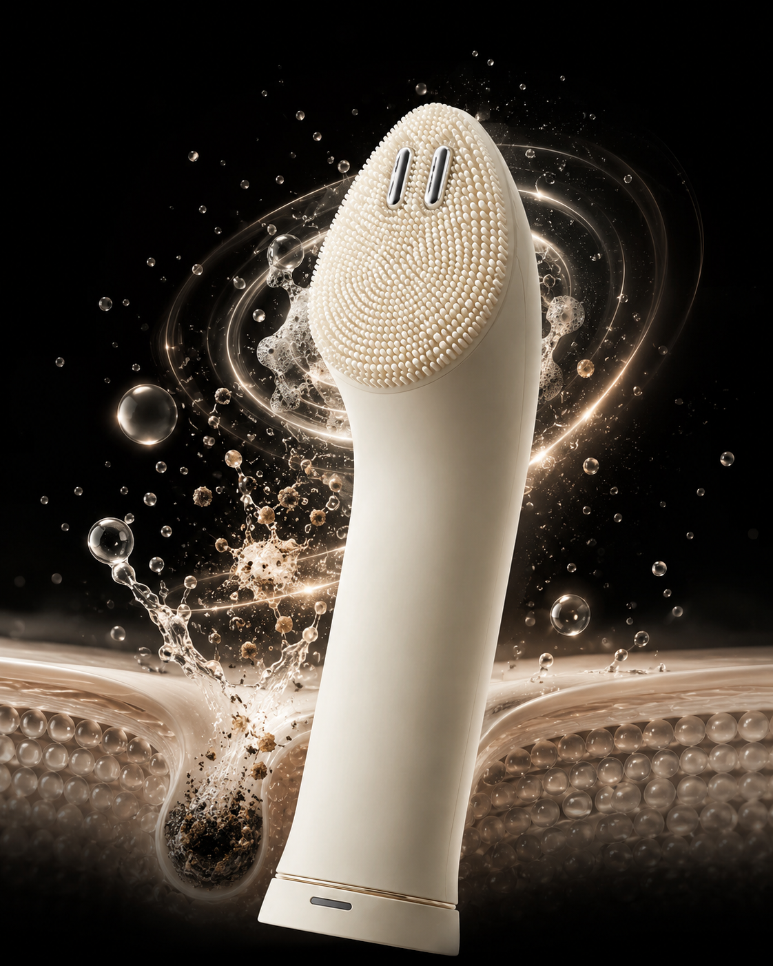 Medicube AGE-R Booster Cleanser Head (Beige) Beauty Device