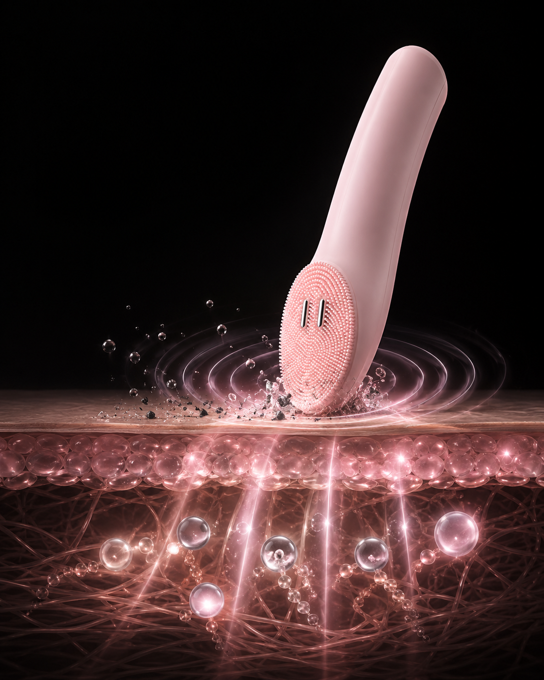 Medicube AGE-R Booster Cleanser Head (Pink) Beauty Device