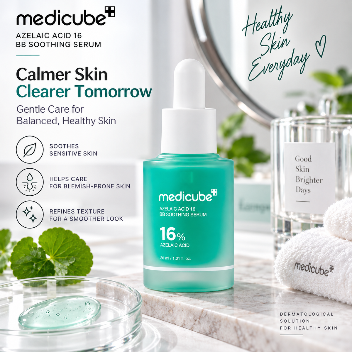 Medicube AZELAIC ACID 16 BB SOOTHING SERUM 30ml