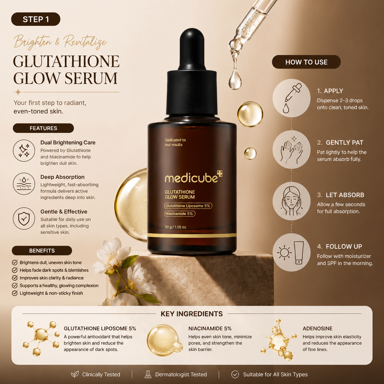 Medicube Age-R Firming Glow Set – 3-Piece Korean Skincare Routine