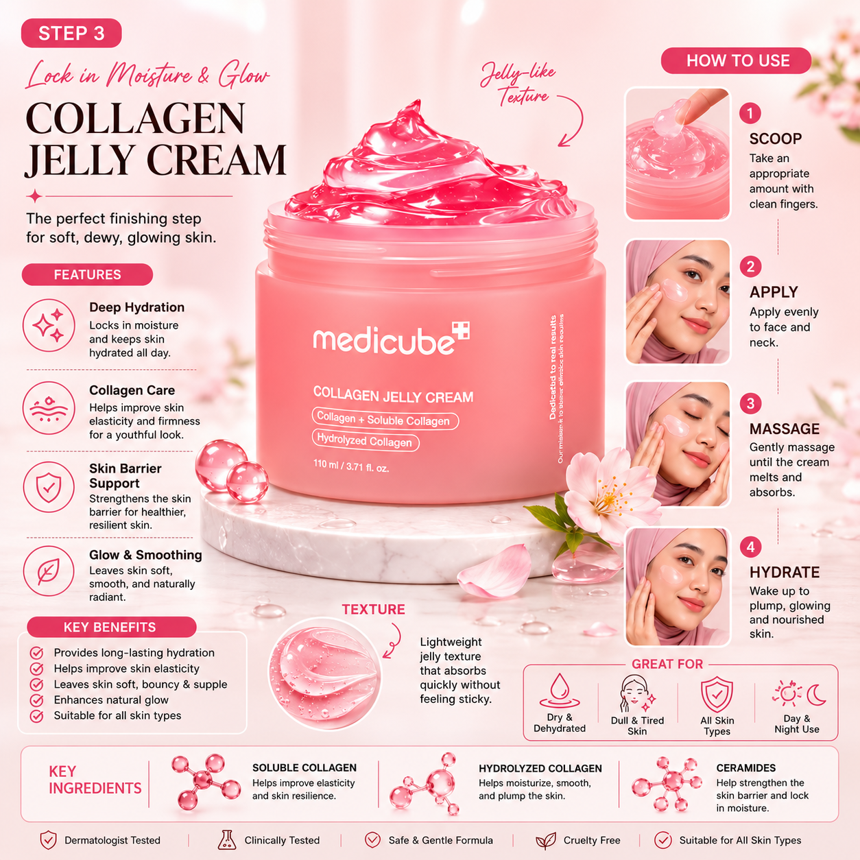 Medicube Age-R Firming Glow Set – 3-Piece Korean Skincare Routine