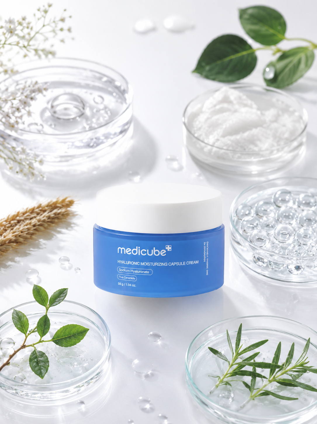 Medicube Hyaluronic Moisturizing Capsule Cream 55g