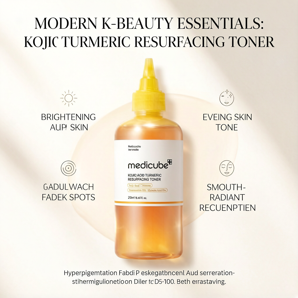 Medicube KOJIC Turmeric Resurfacing Toner 200ml