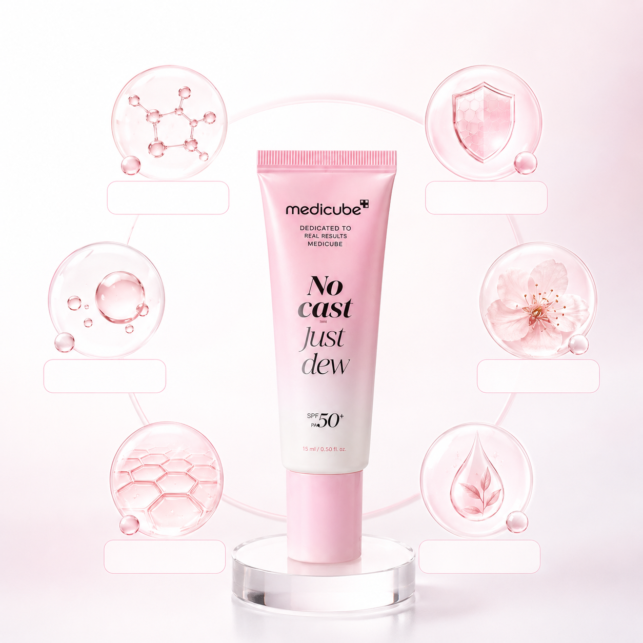 Medicube PDRN Hydrating UV Serum SPF50+ PA++++ 50ml