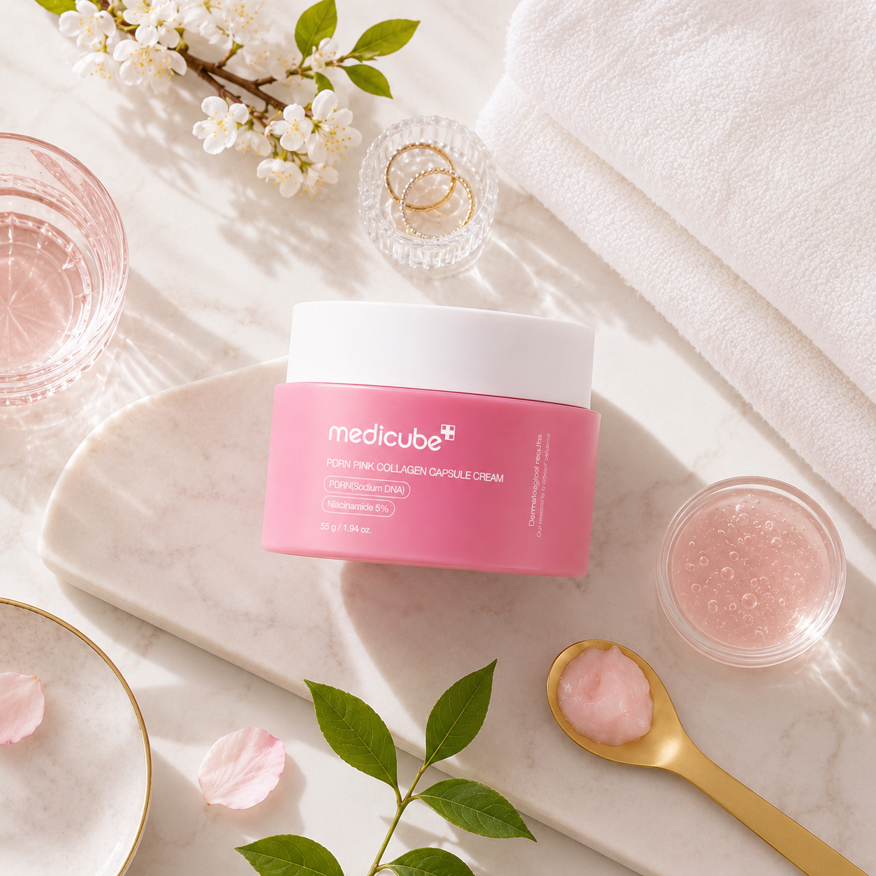 Medicube PDRN Pink Collagen Capsule Cream 55g