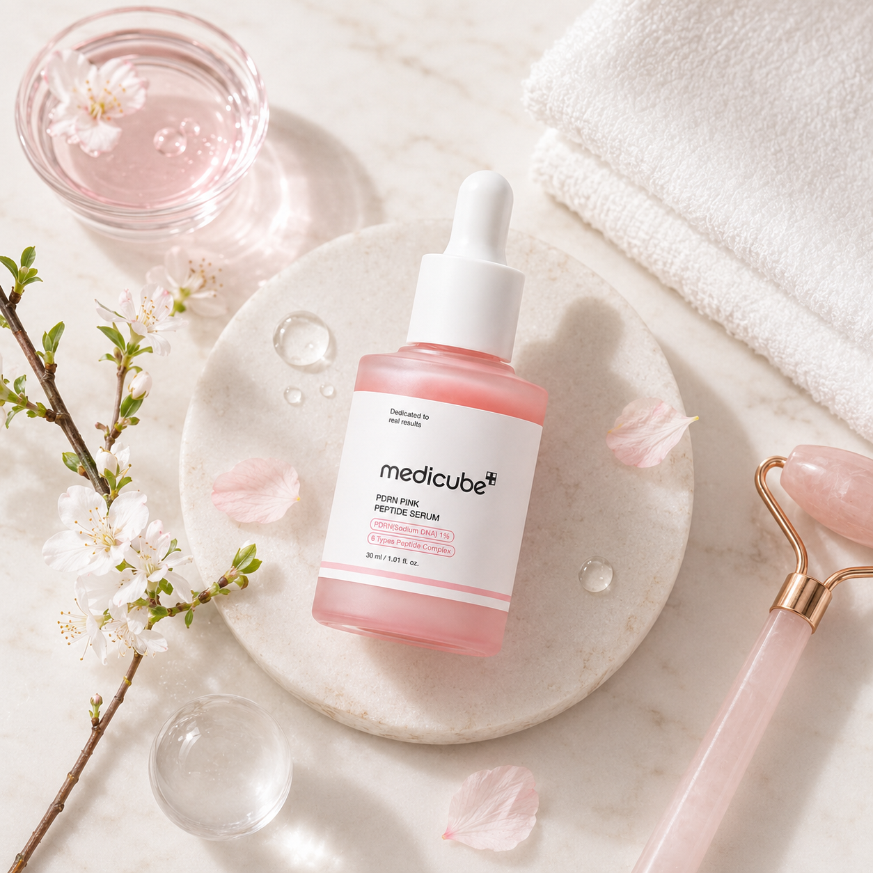 Medicube PDRN Pink Peptide Serum Ultra Light 30ml
