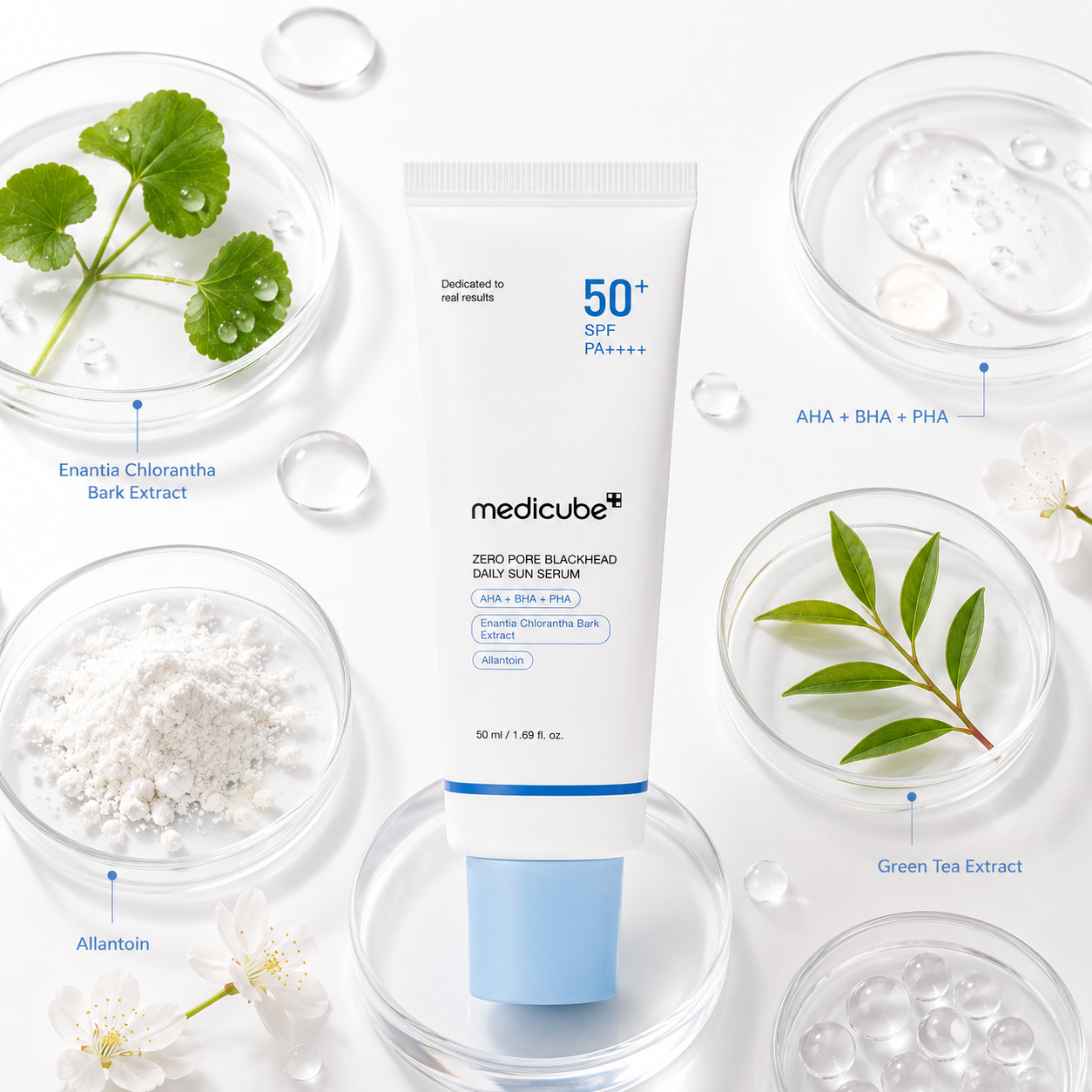 Medicube ZERO PORE MOISTURE SUN SERUM 50ml