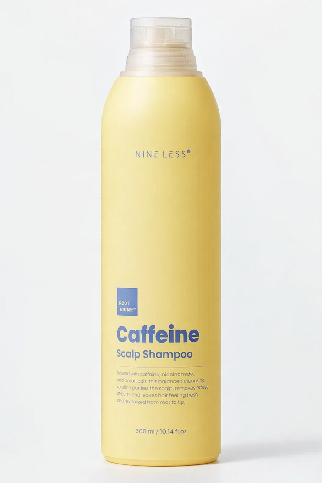 NINE LESS Root-Biome™ Caffeine Scalp Shampoo 300ml