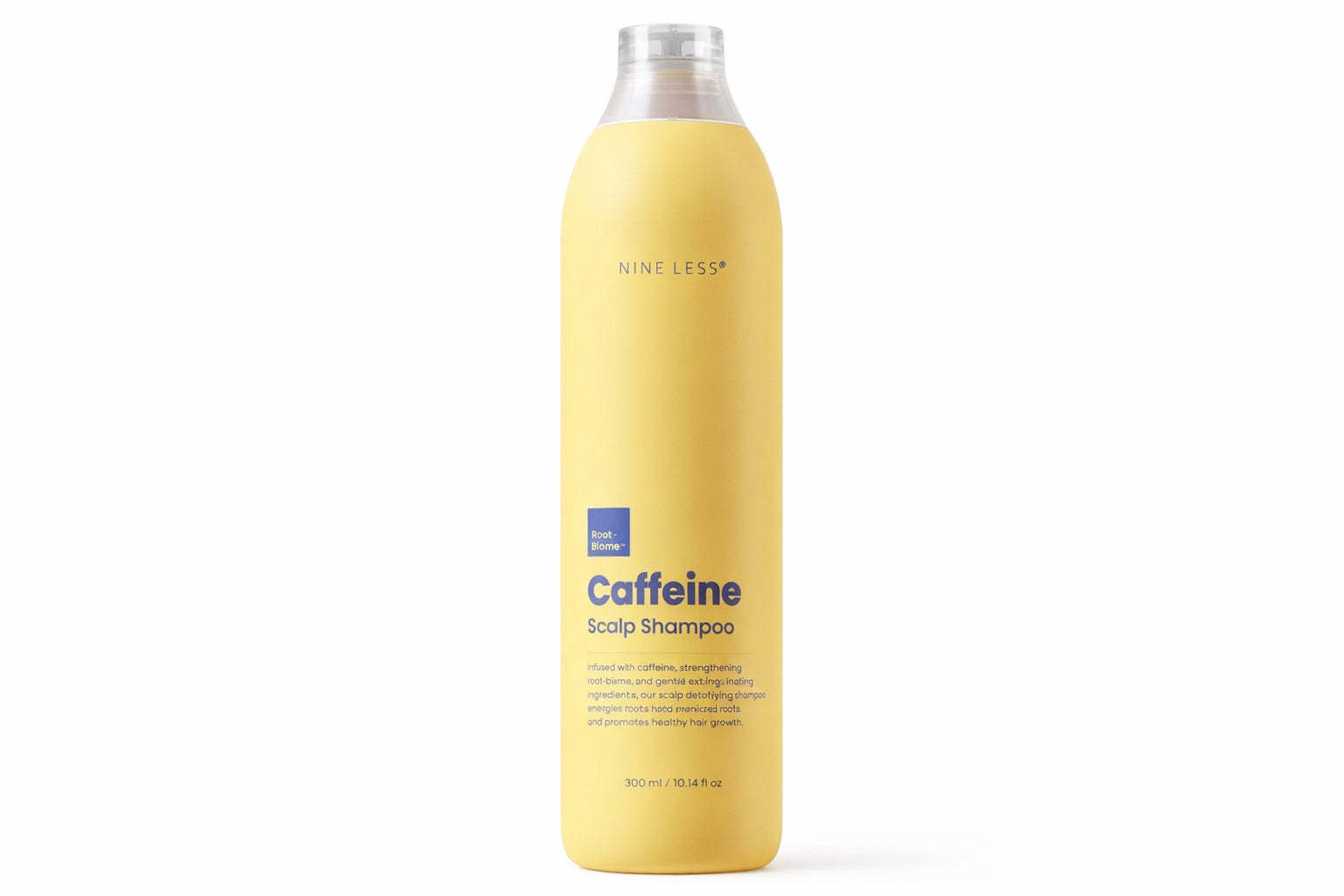 NINE LESS Root-Biome™ Caffeine Scalp Shampoo 300ml