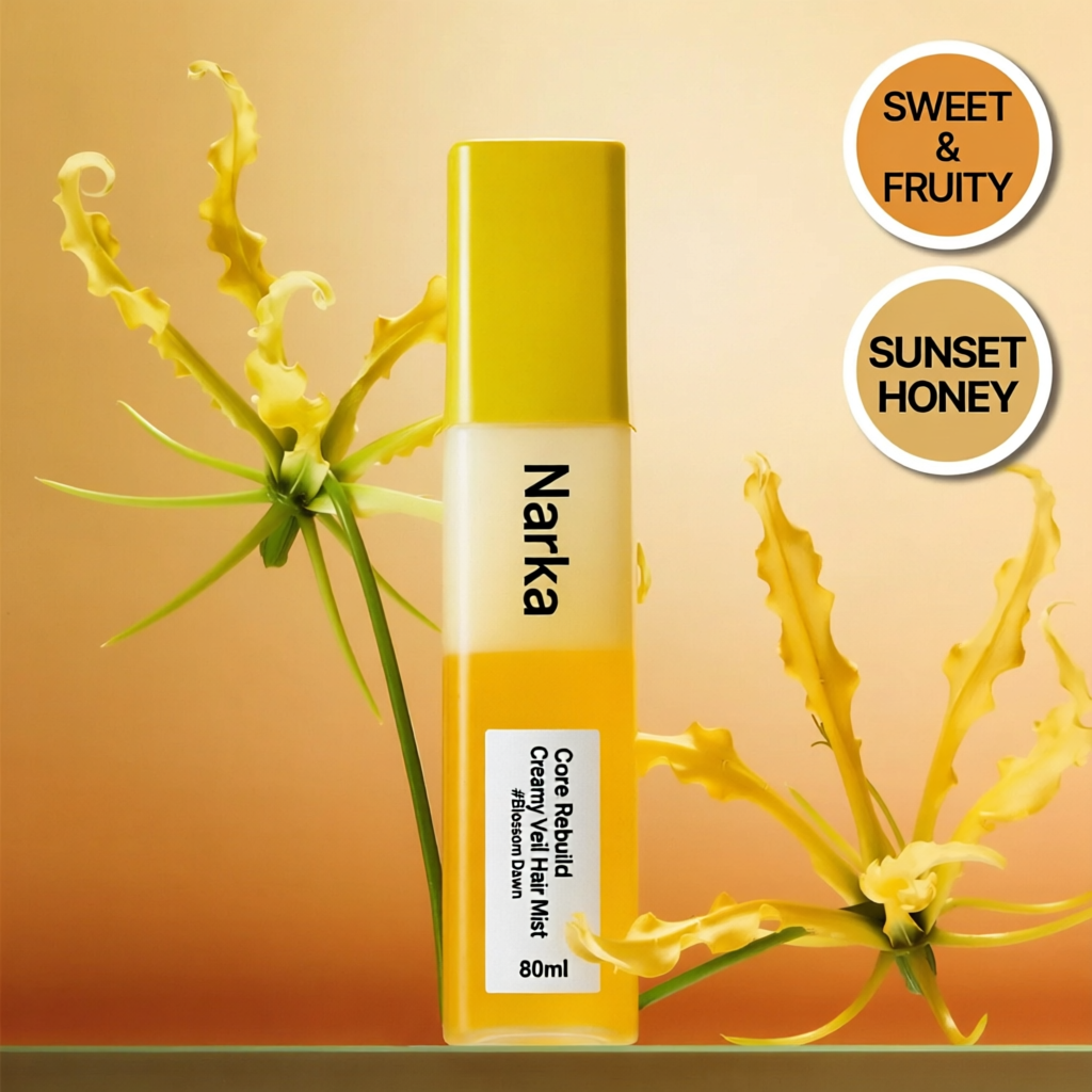 Narka Core Rebuild Creamy Veil Hair Mist #Blossom Dawn 80ml