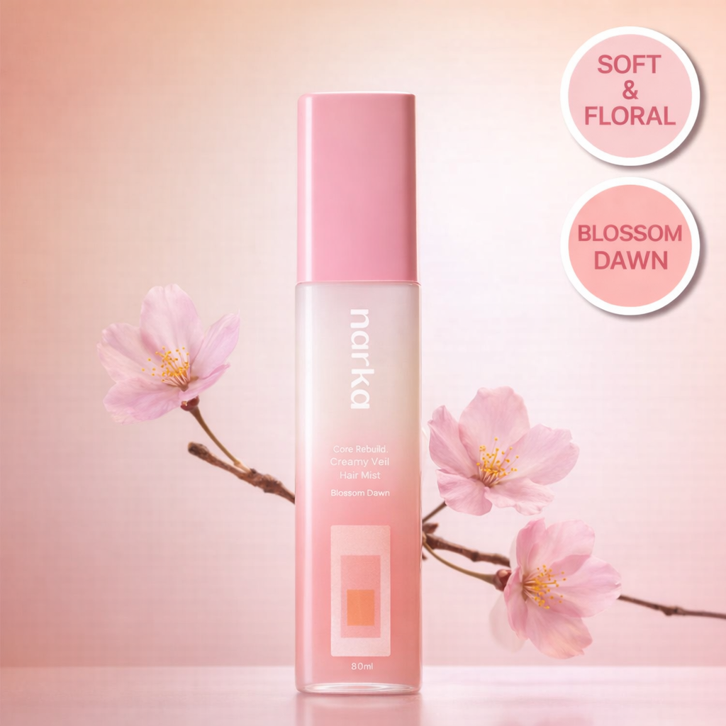 Narka Core Rebuild Creamy Veil Hair Mist #Blossom Dawn 80ml