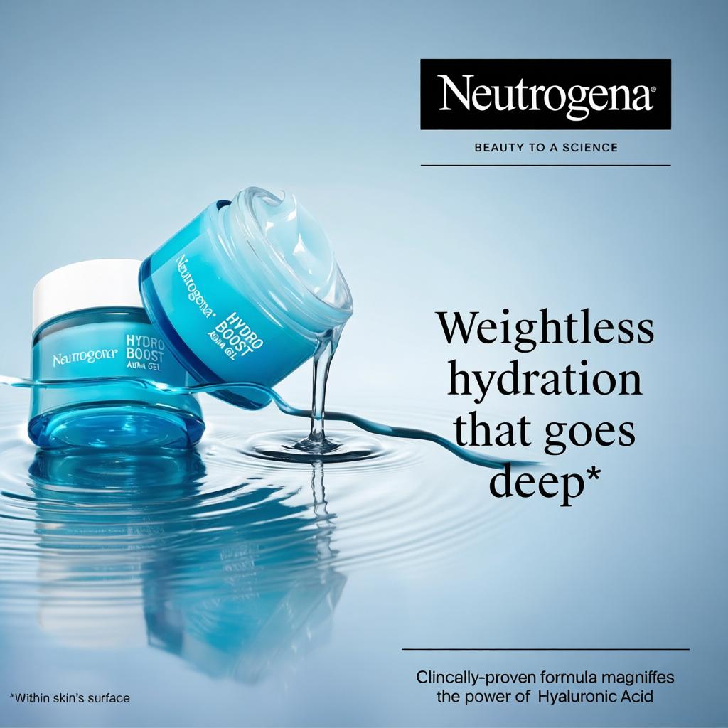 Second Chance Neutrogena Hydro Boost Gel-Crème Hyaluronic Acid 50ml