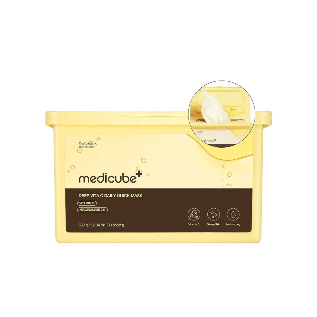Medicube Deep Vita C Daily Quick 30 Sheet Masks