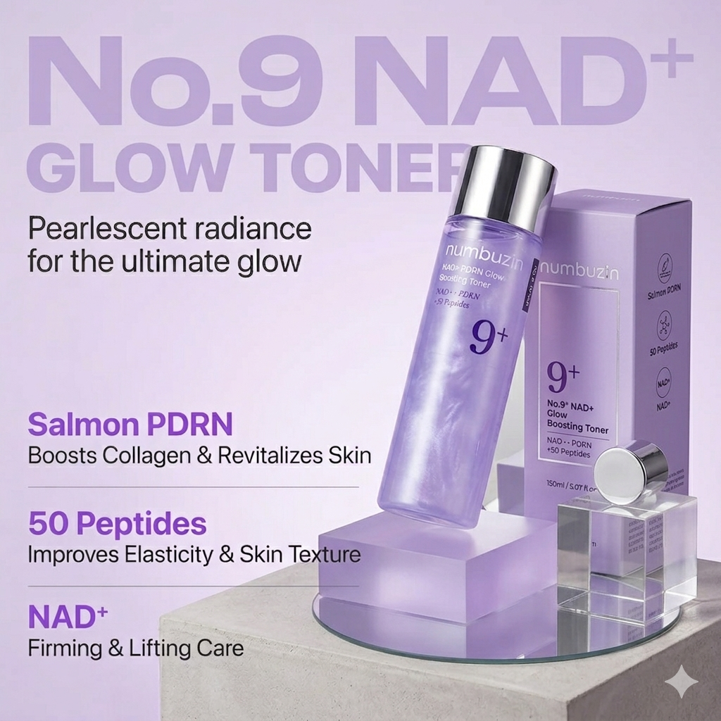 Numbuzin No.9 NAD PDRN Glow Boosting Toner 150ml