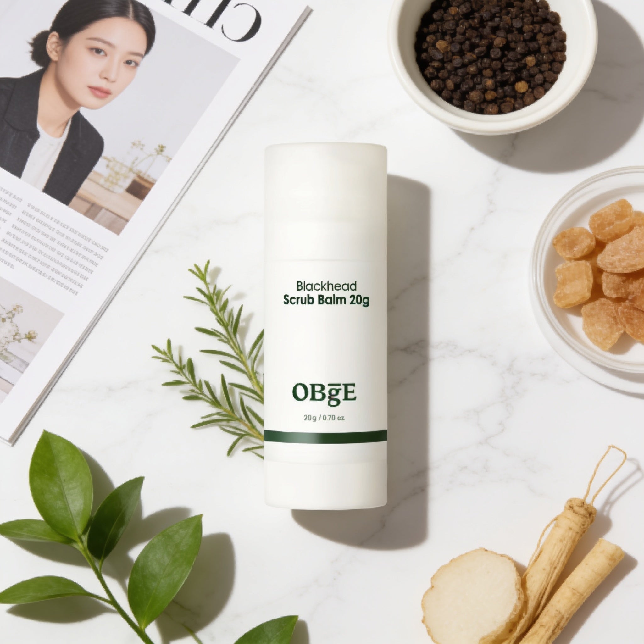 OBGE Blackhead Scrub Balm 20g