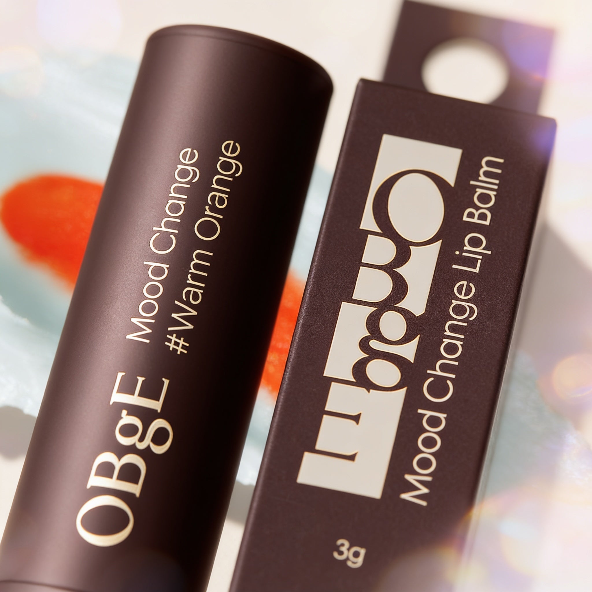 OBgE Mood Change Lip Balm #Warm Orange 3g