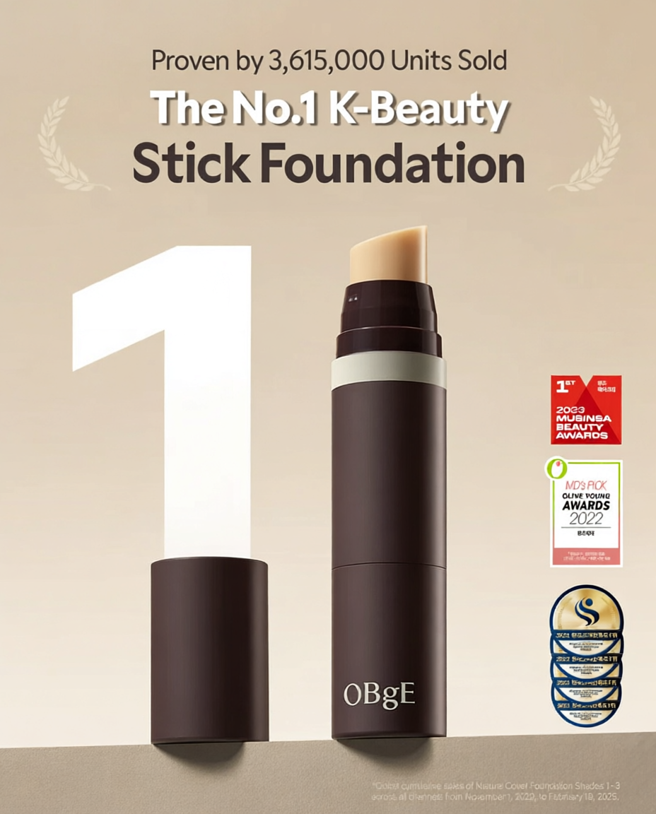 OBgE Natural Cover Foundation #2 Beige