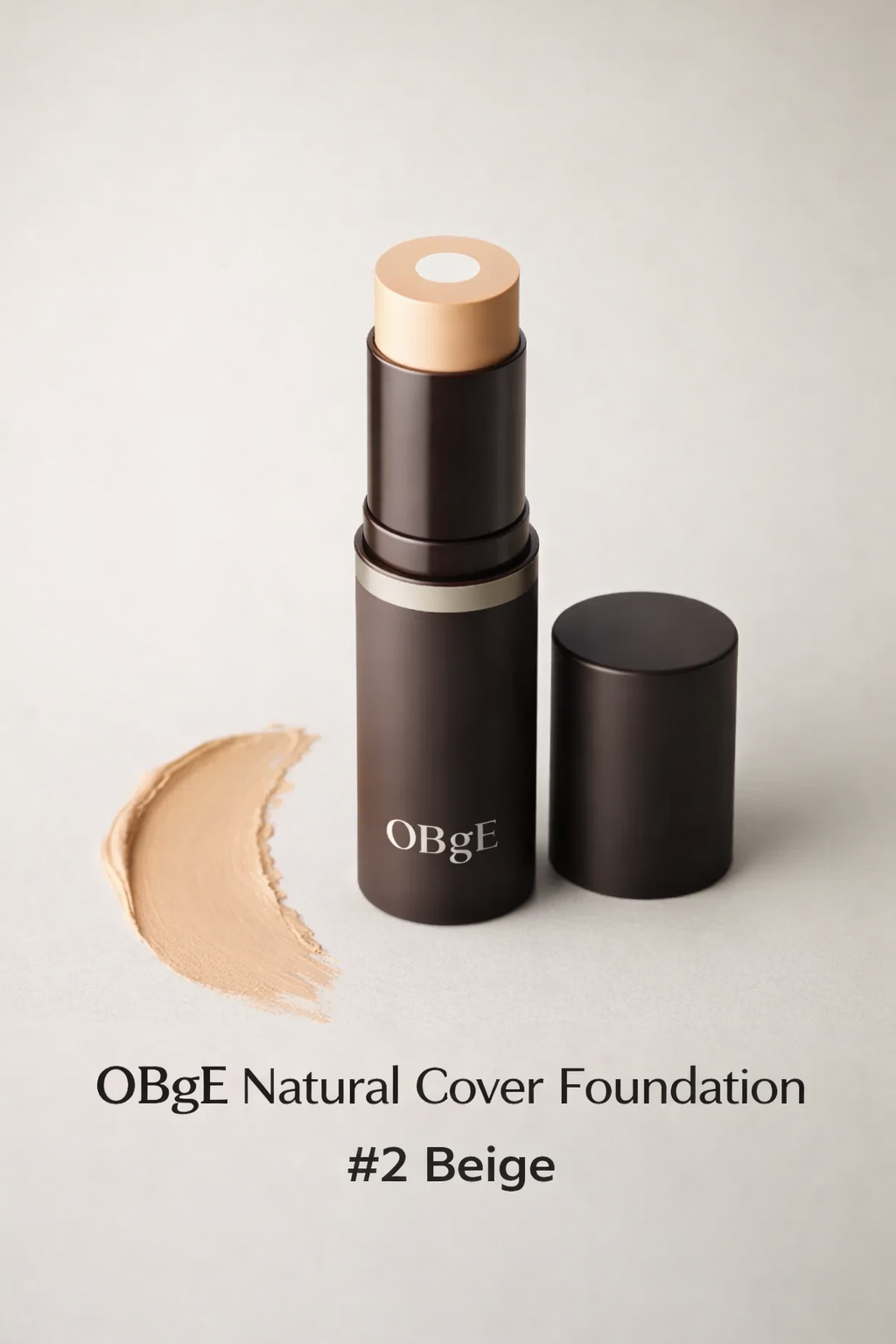 OBgE Natural Cover Foundation #2 Beige