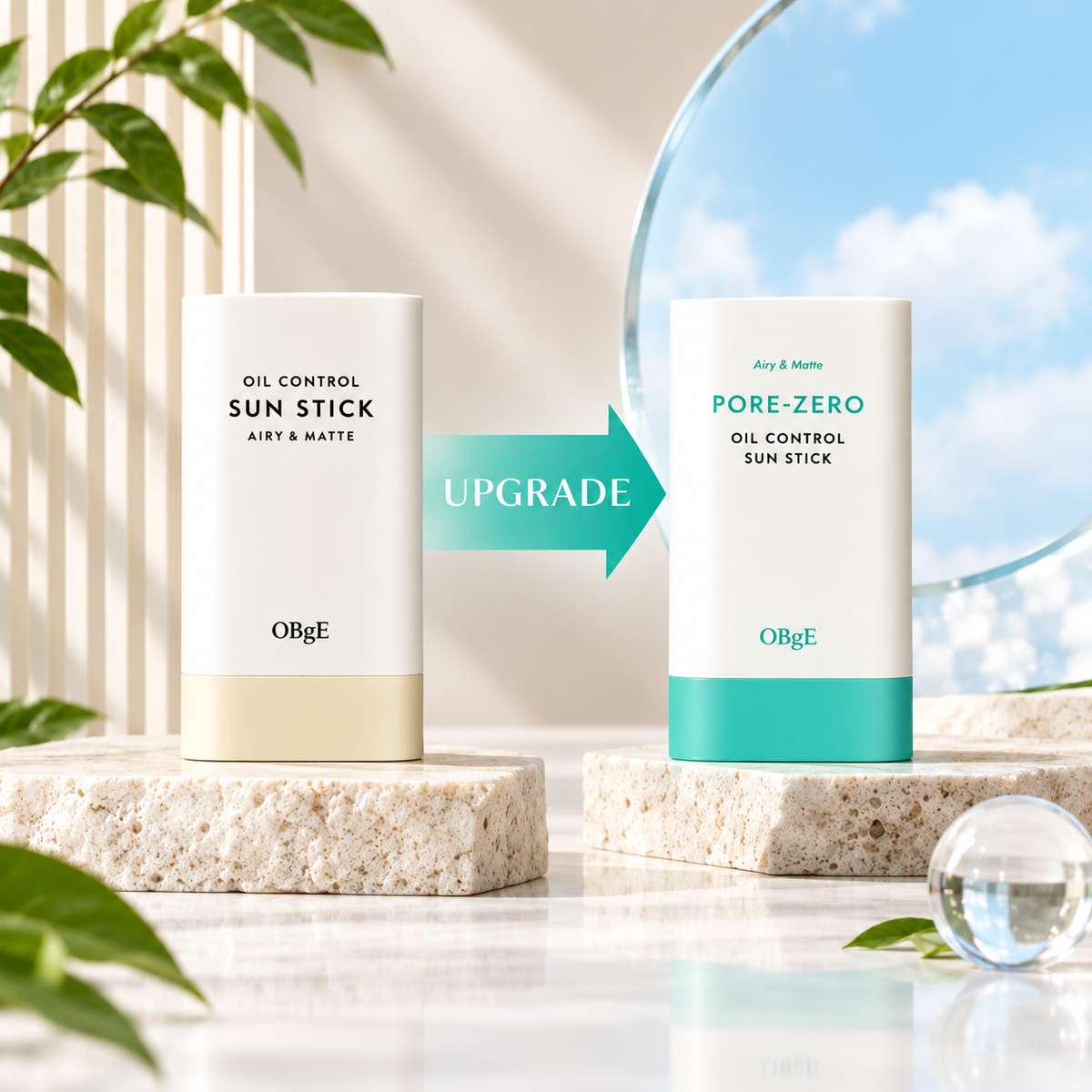 OBgE Pore-Zero Oil Control Sun Stick 18g