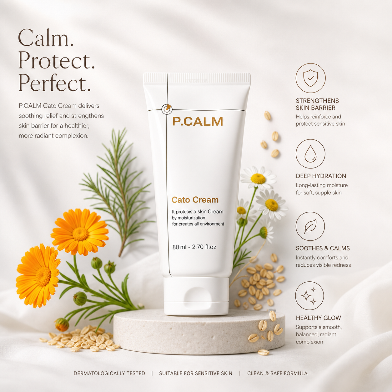 P.CALM Cato Cream 80ml