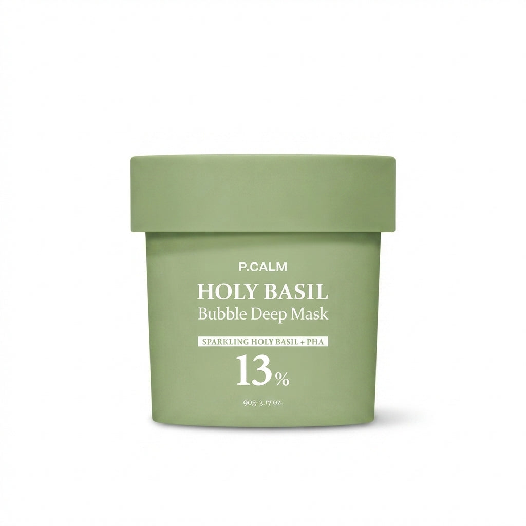 P.CALM Holy Basil Bubble Deep Mask 90g