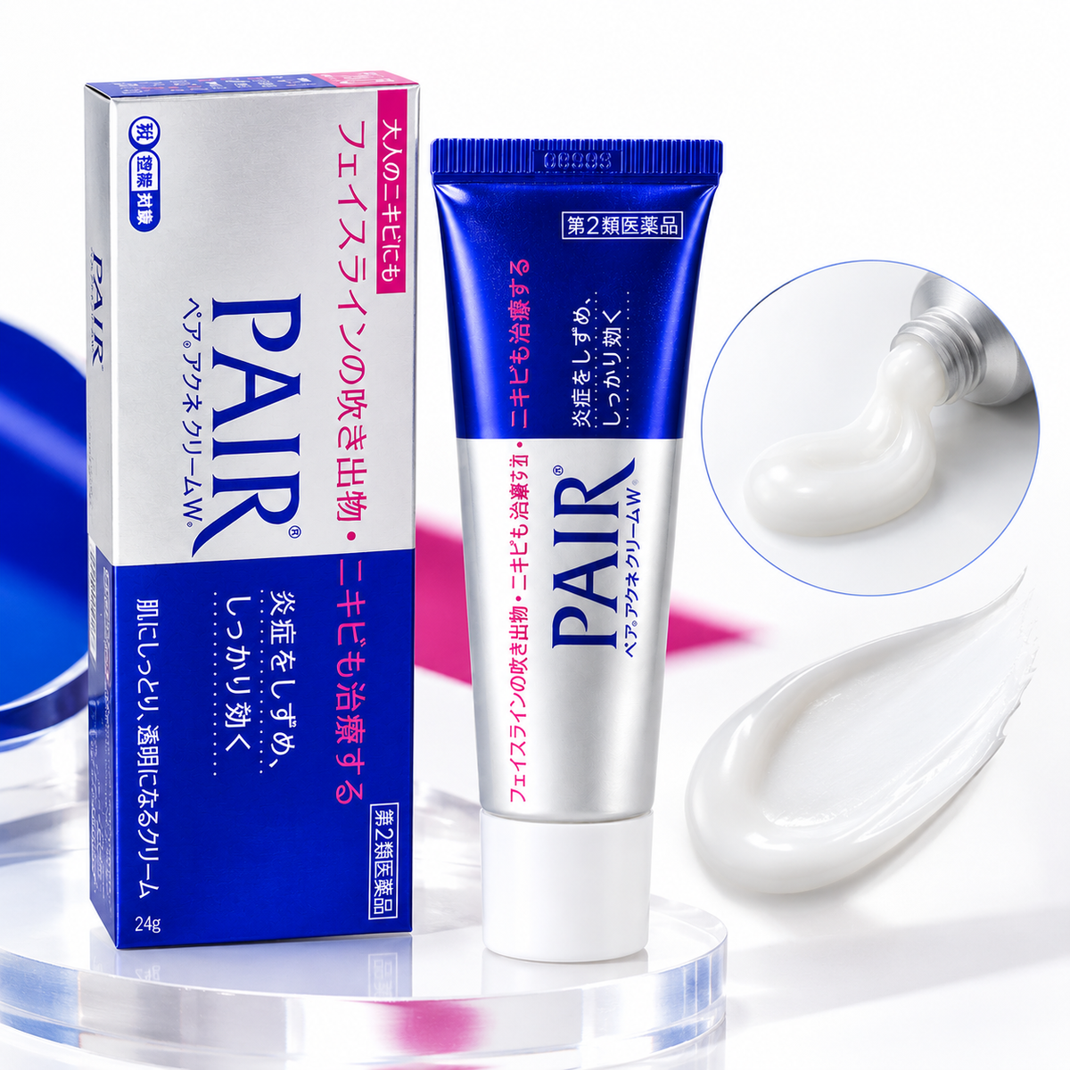 PAIR ACNE Cream W 24g
