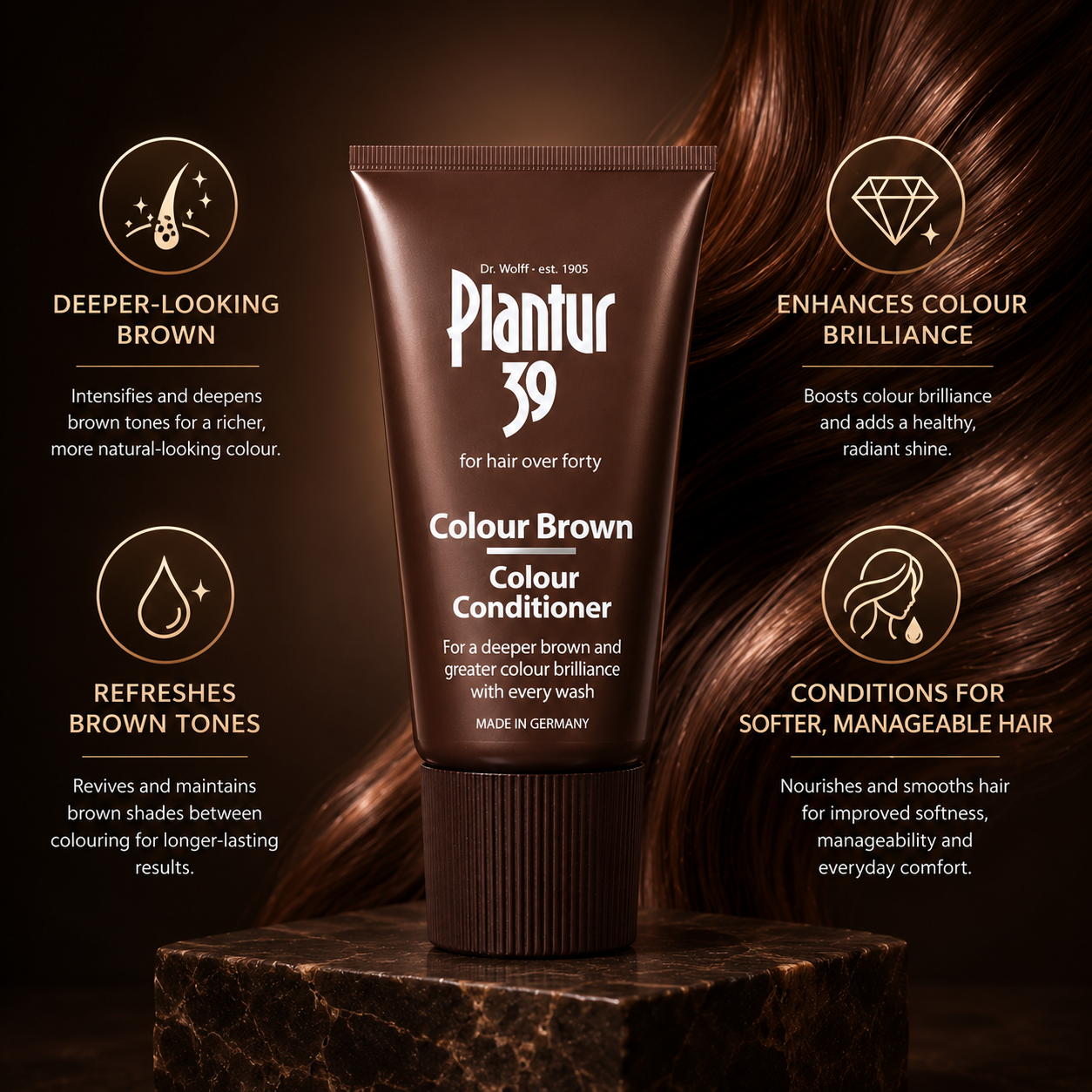 Second Chance Plantur 39 Colour Brown Colour Conditioner 150ml