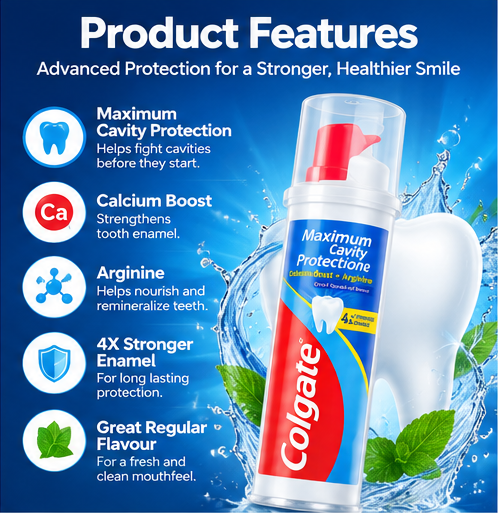 Colgate Maximum Cavity Protection Toothpaste