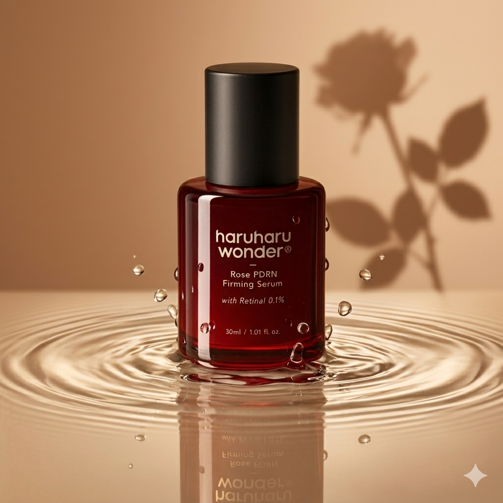 Haruharu Wonder Rose PDRN Firming Serum with Retinal 0.1% 30ml