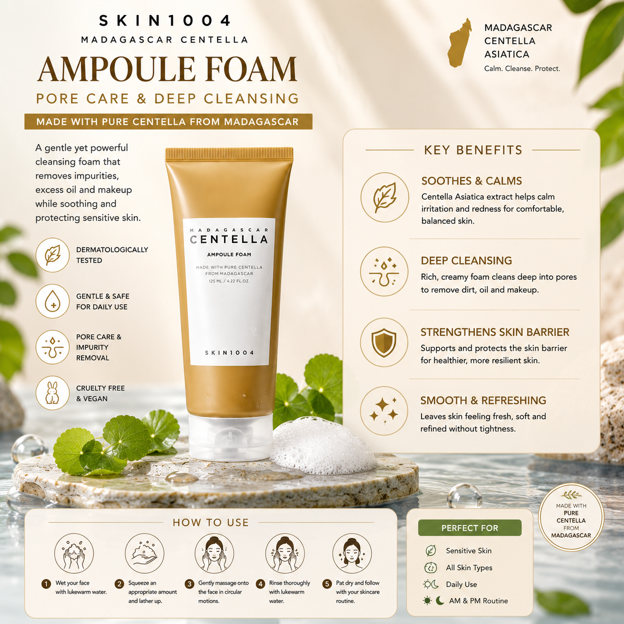 SKIN1004 Centella Hydration & Skin Barrier Set – 3-Piece Korean Skincare Routine