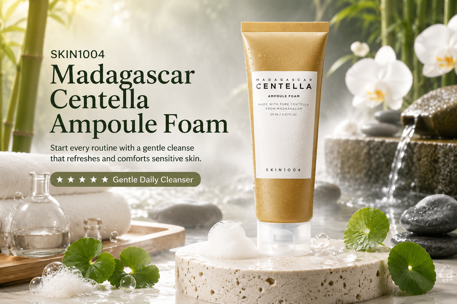 SKIN1004, Anua & Medicube Sensitive Skin Recovery Kit (5-Step Routine)