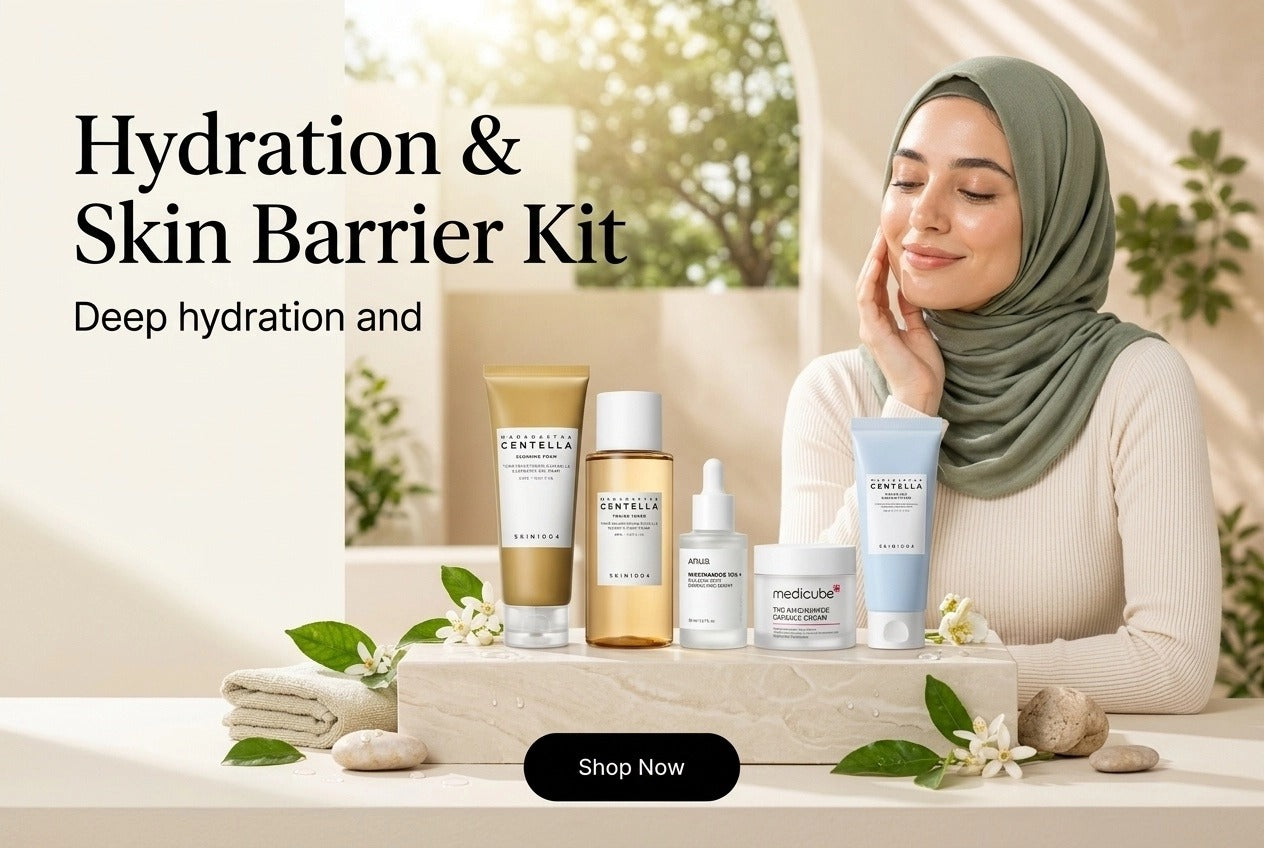 SKIN1004 & Medicube Hydration & Skin Barrier Kit – 5 Step Routine