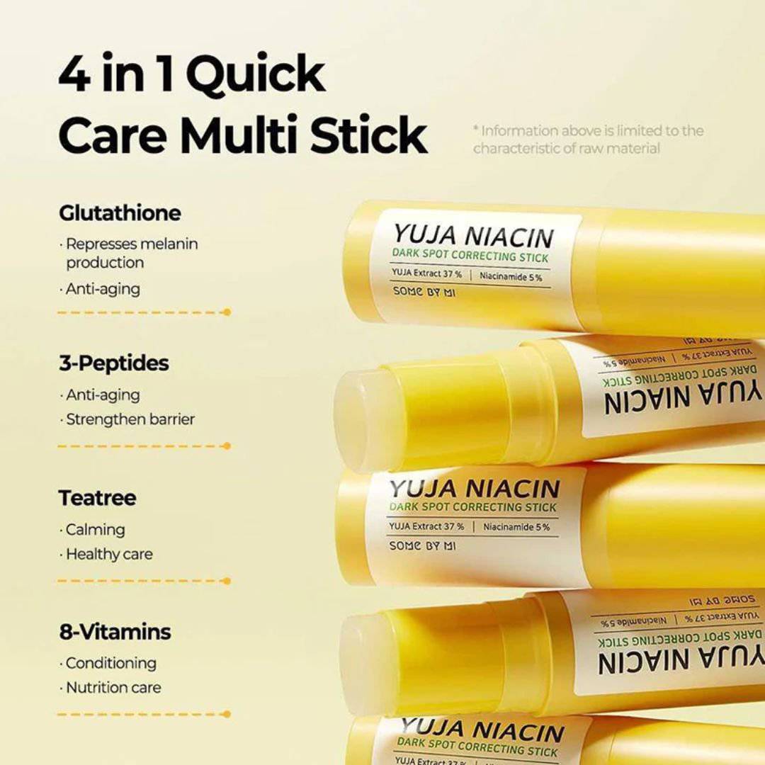 SOME BY MI Yuja Niacin Dark Spot Correcting Stick Radiance Balm