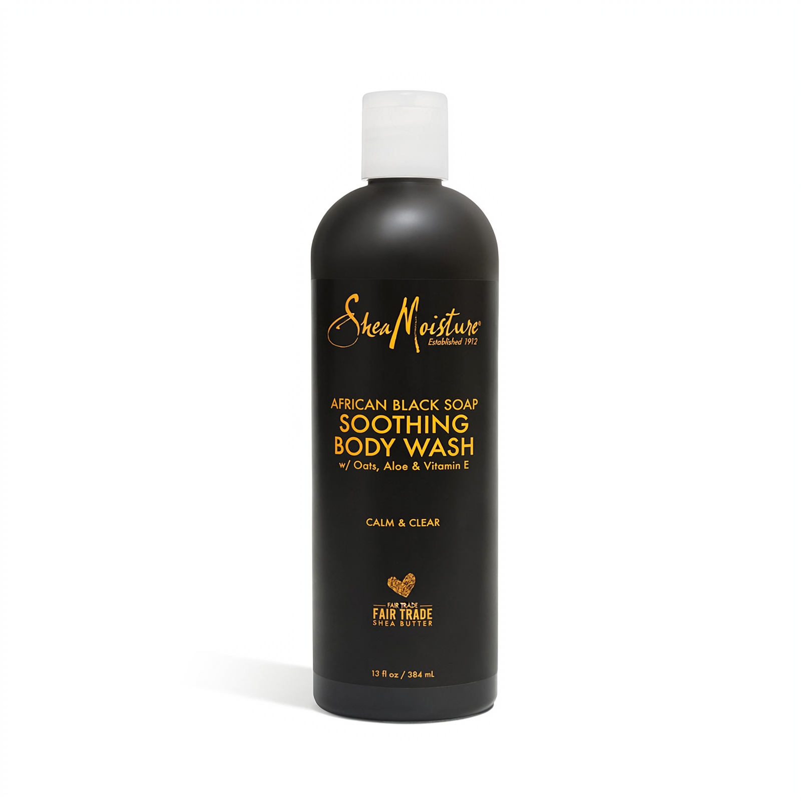 Shea Moisture African Black Soap Soothing Body Wash 384ml