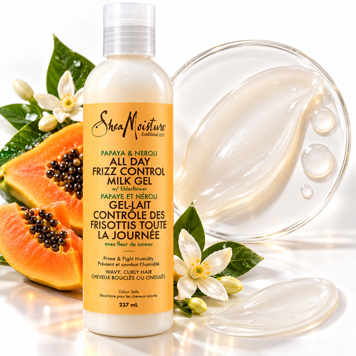 SheaMoisture Papaya & Neroli All Day Frizz Control Milk Gel 237 ml