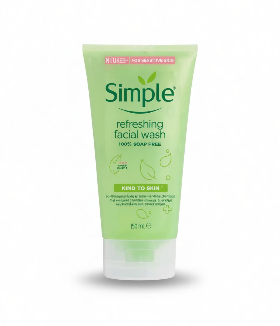 Second Chance Simple Kind to Skin Refreshing Facial Wash 150ml