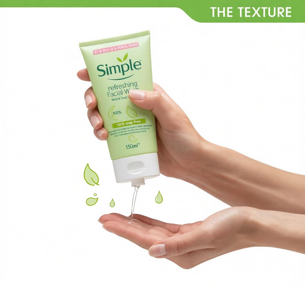 Second Chance Simple Kind to Skin Refreshing Facial Wash 150ml